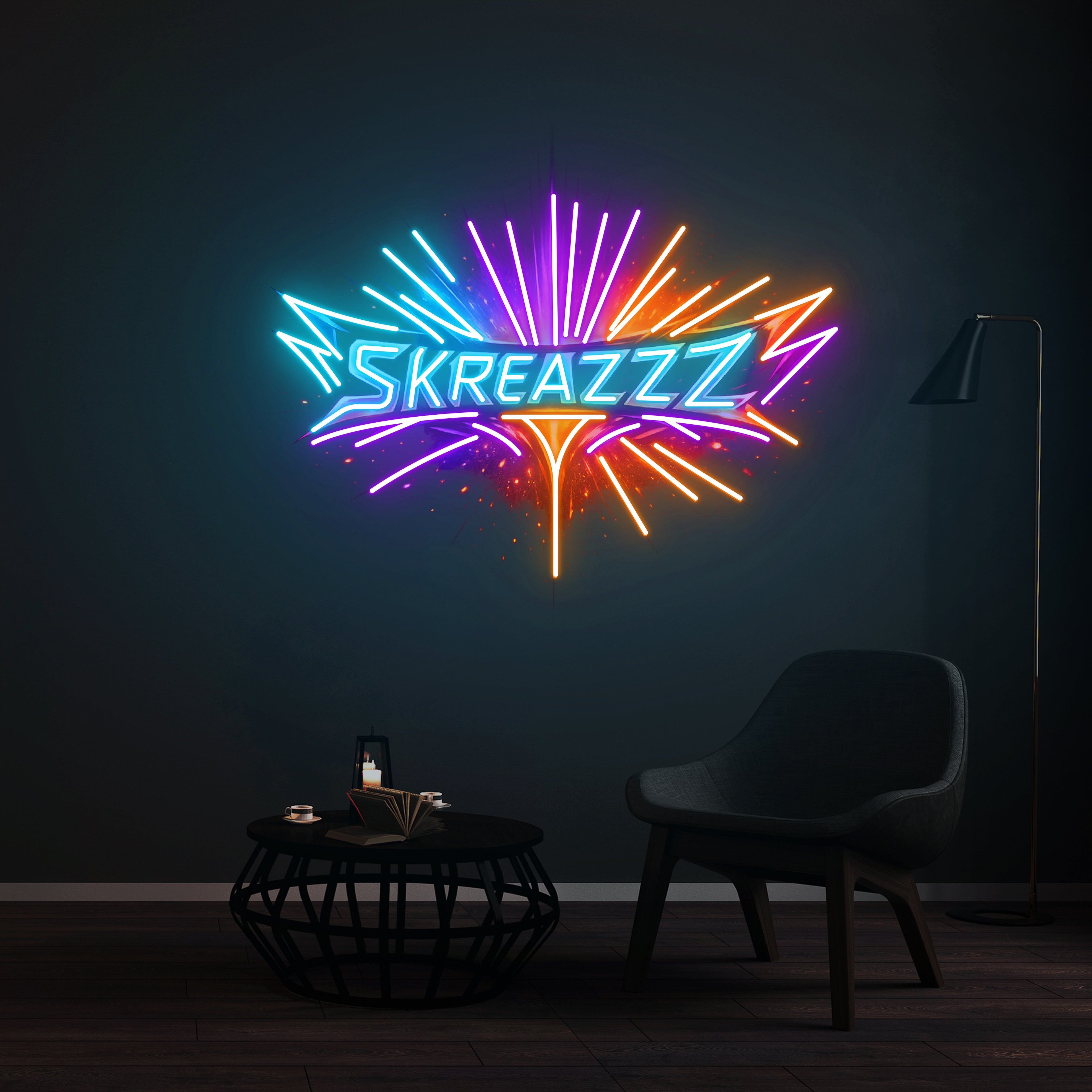 Personnalisation Enseigne LED Néon : SKREAZZZ