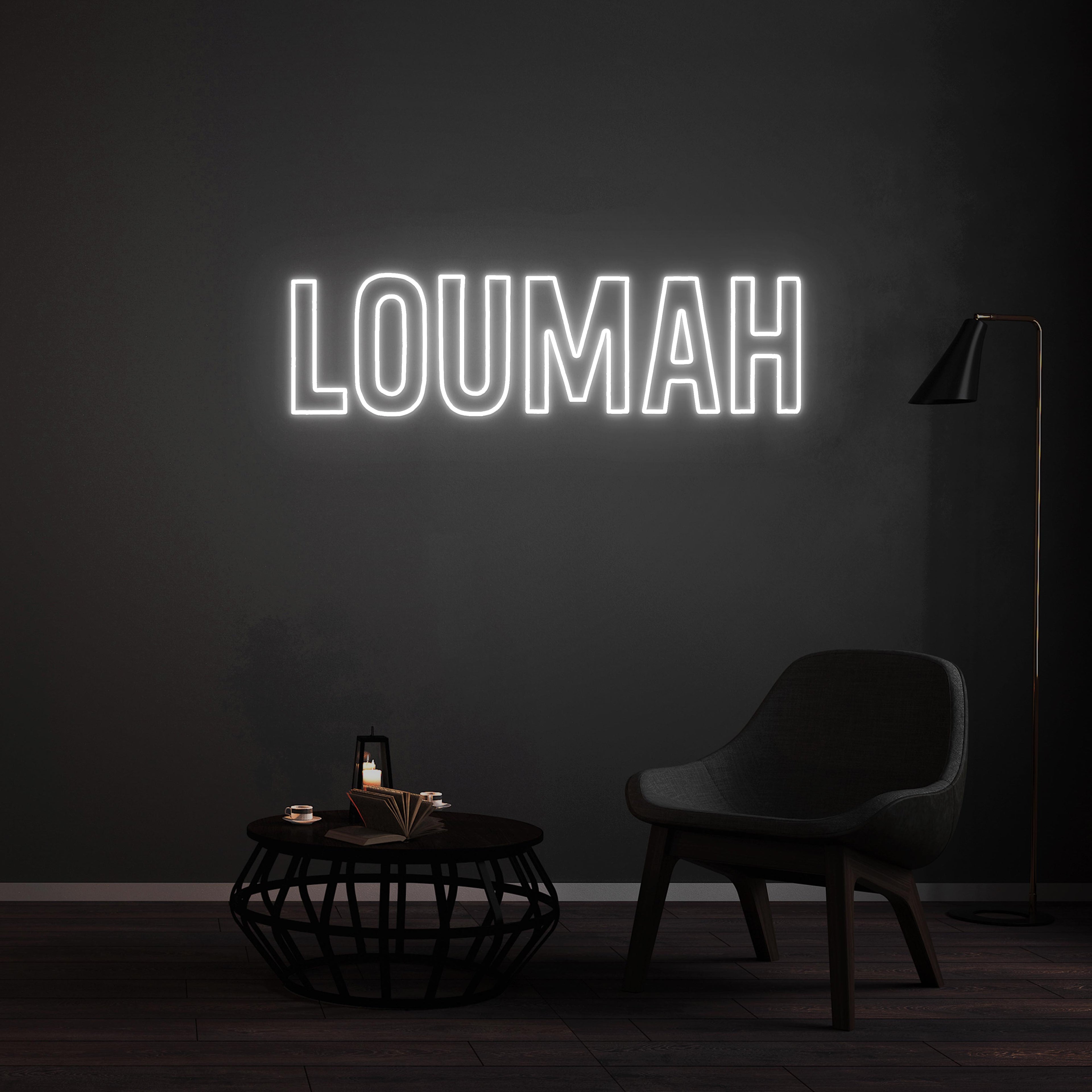 Enseigne LED Néon Personnalisée -  LOUMAH