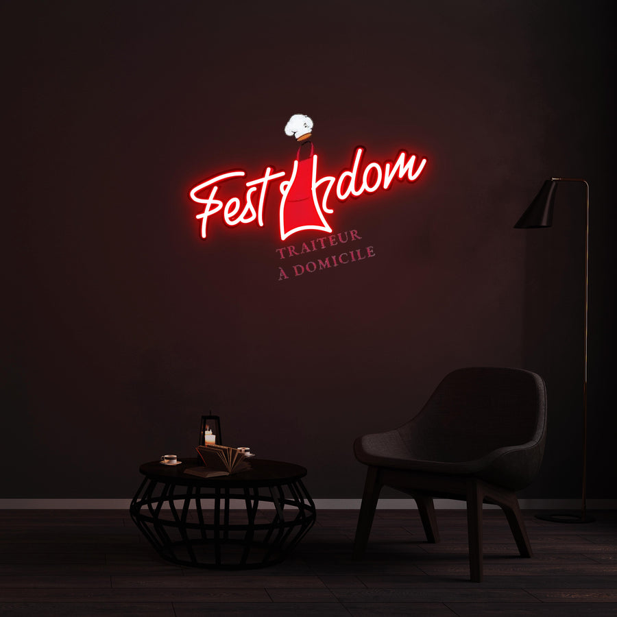 Enseigne LED Néon Personnalisée - Festidom
