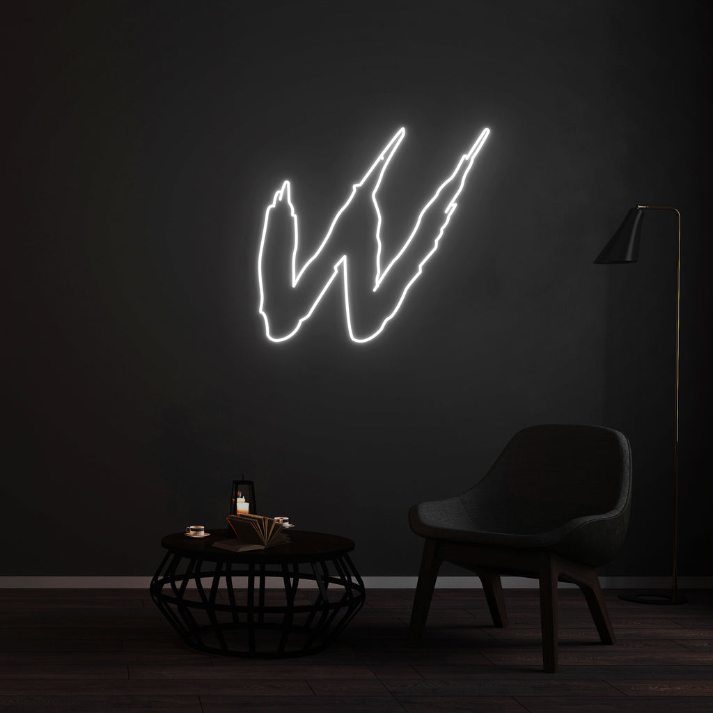 Néon W 90cm