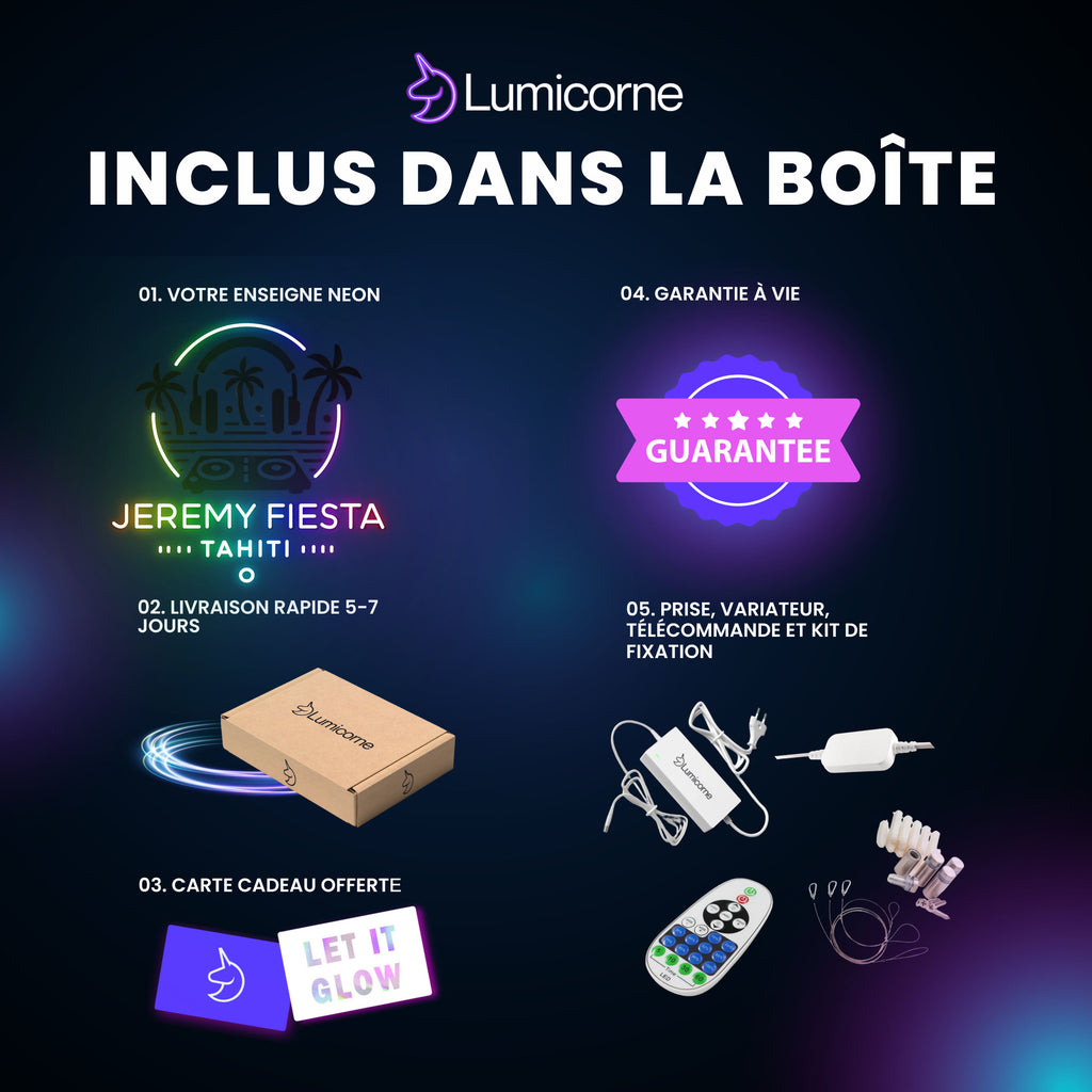 Néon Jeremy Fiesta