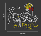 Néon Friterie du Parc