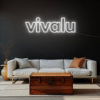 Enseigne LED Néon Personnalisée Vivalu