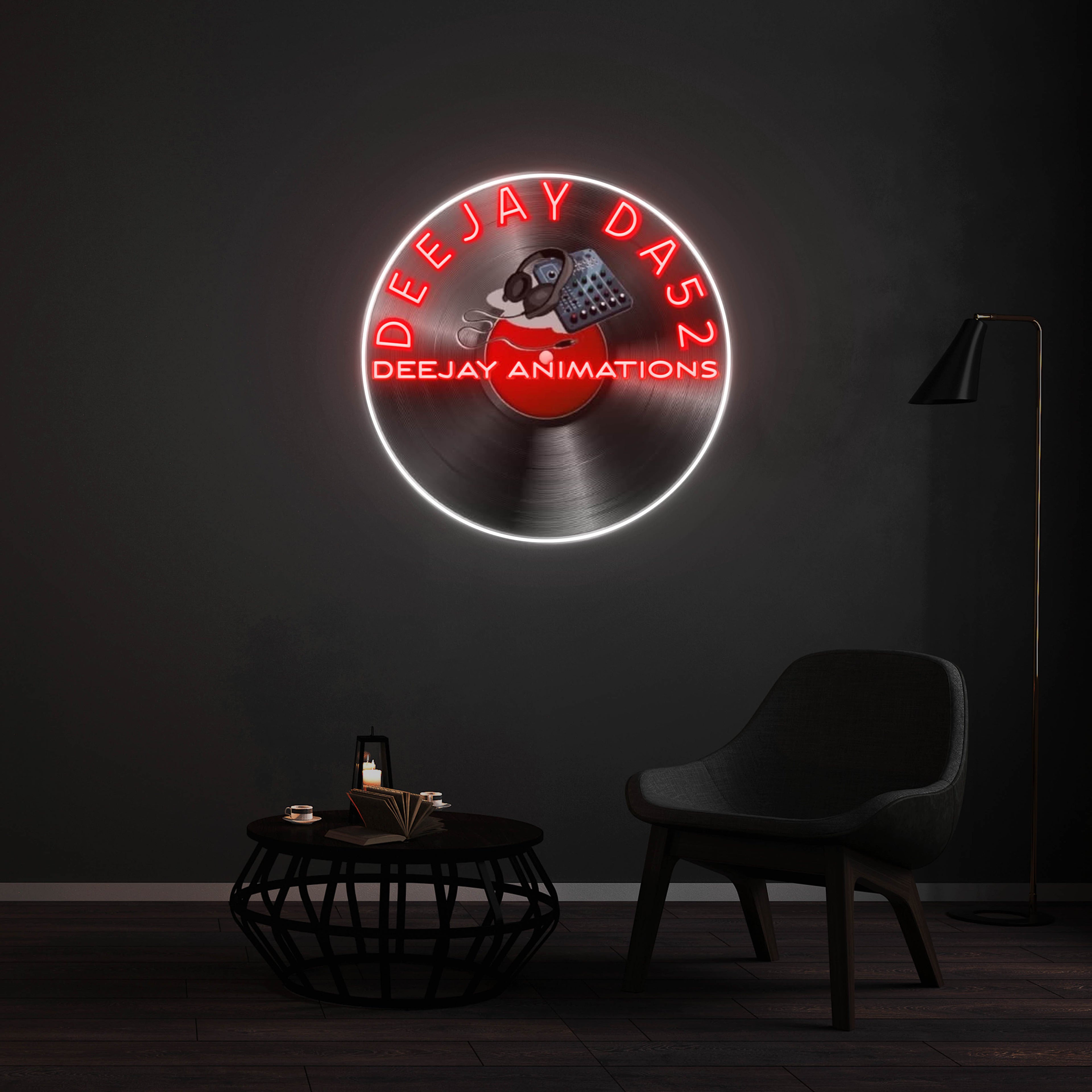 Enseigne LED Néon Personnalisée - Deejay Animations