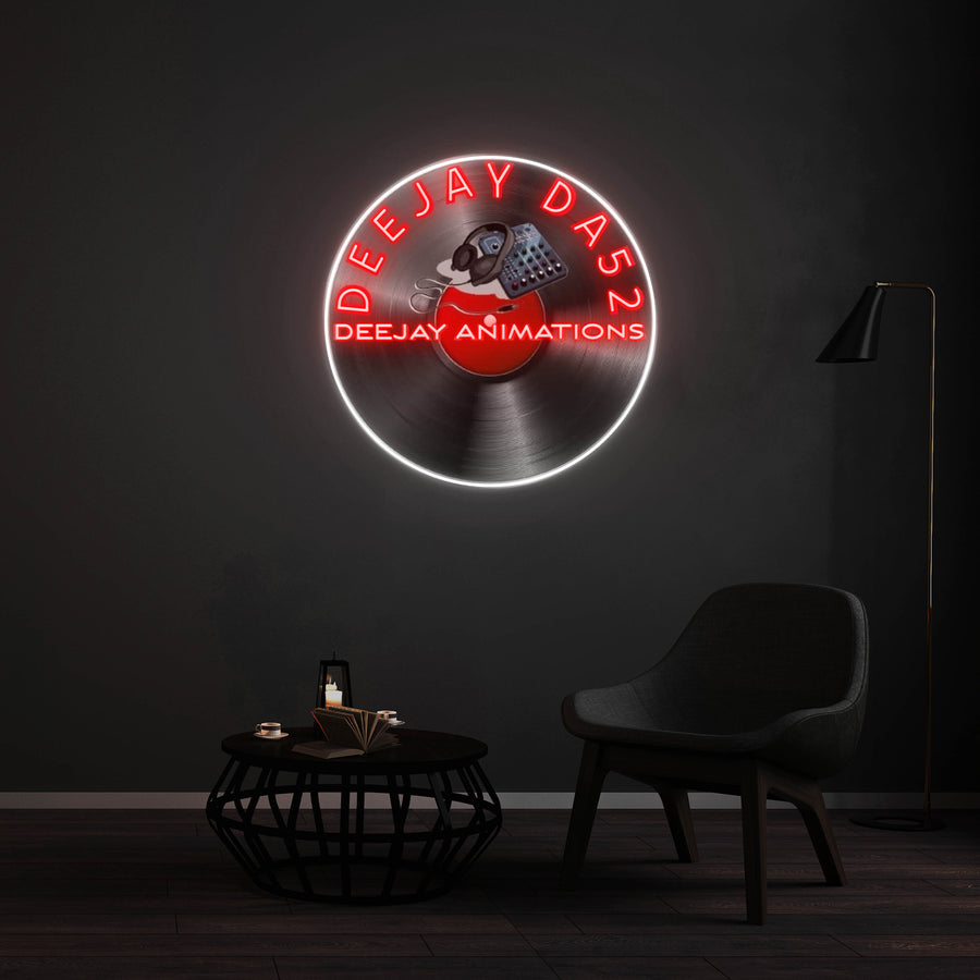 Enseigne LED Néon Personnalisée - Deejay Animations