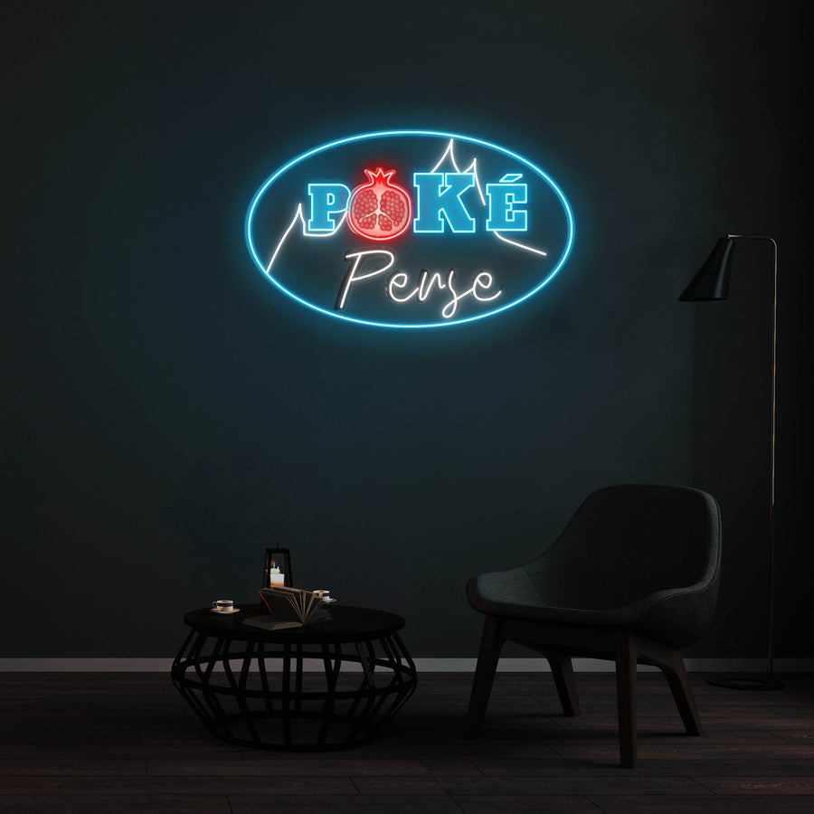 Enseigne LED Néon Personnalisée - POKÉ Perse