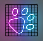 Néon Custom Logo