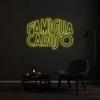 Néon FAMIGLIA CARUSO